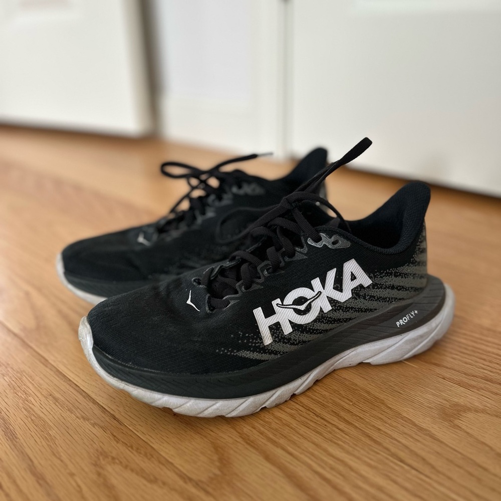 Hoka Shoes | Hoka Profly | Color: Black/White | Size: 6.5 women’s